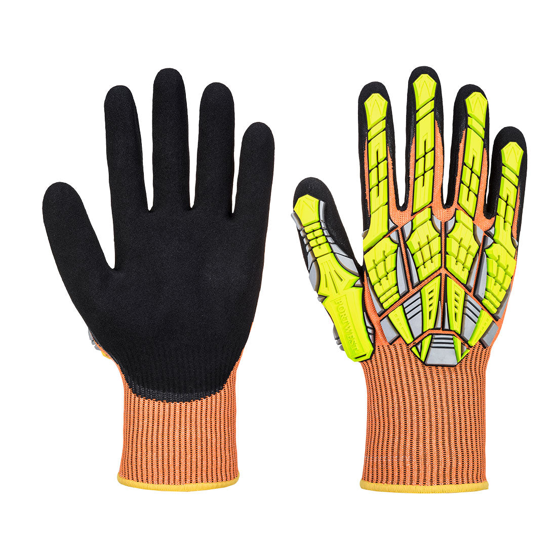 Portwest A727 DX VHR Anti Impact Gloves 1#colour_orange