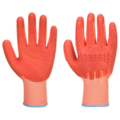 Portwest A728 Supergrip Impact HR Cut Resistant Gloves 1#colour_orange
