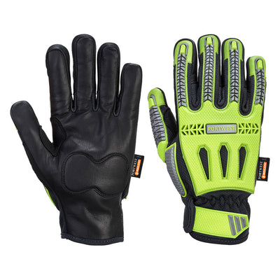 Portwest A762 R3 Impact Winter Gloves 1#colour_yellow-black