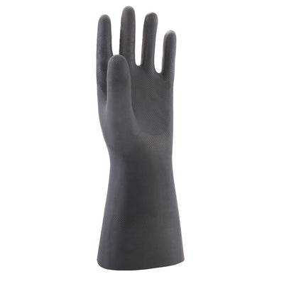 Portwest A820 Neoprene Chemical Gauntlet Gloves 1#colour_black 2#colour_black