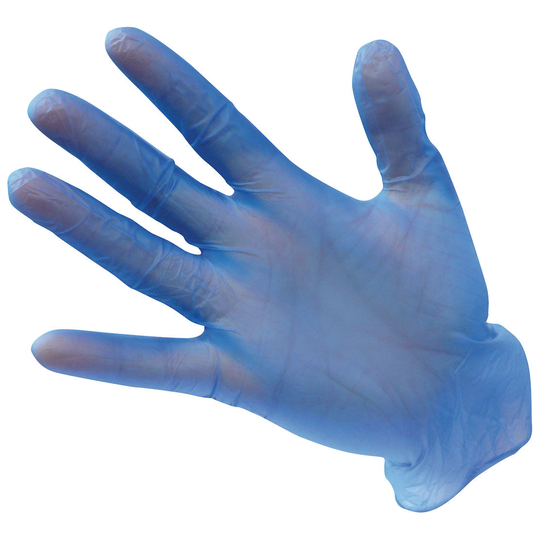 Portwest A905 Powder Free Vinyl Disposable Gloves 1#colour_blue