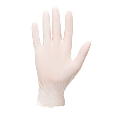 Portwest A915 Powder Free Latex Disposable Gloves 1#colour_white