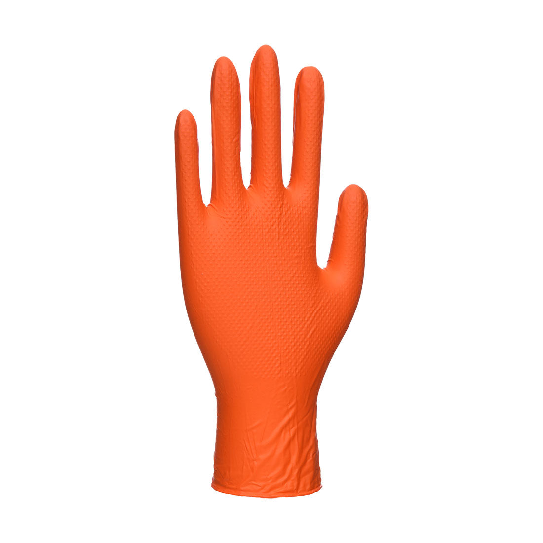 Portwest A930 Orange HD Disposable Gloves 1#colour_orange