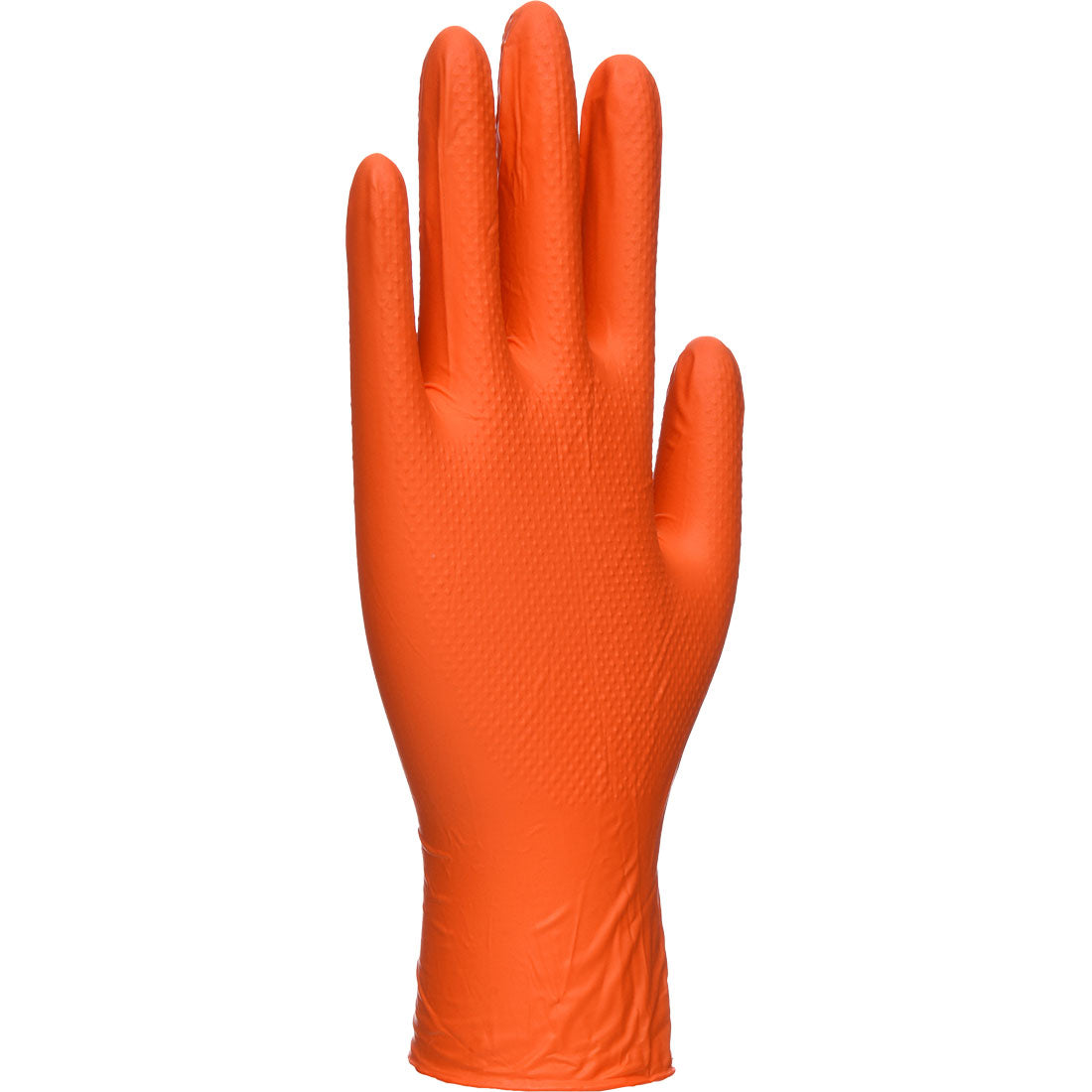 Portwest A930 Orange HD Disposable Gloves 1#colour_orange 2#colour_orange