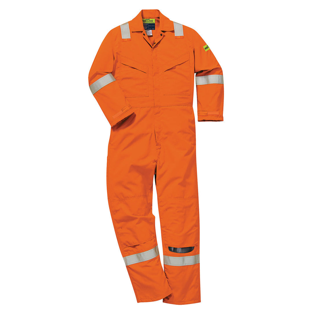 Portwest AF22 Araflame Flame Retardant Coveralls 1#colour_orange 2#colour_orange