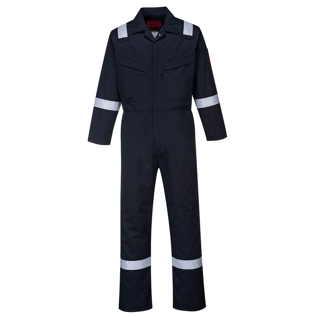 Portwest AF50 Araflame Platinum Flame Retardant Coveralls 1#colour_navy