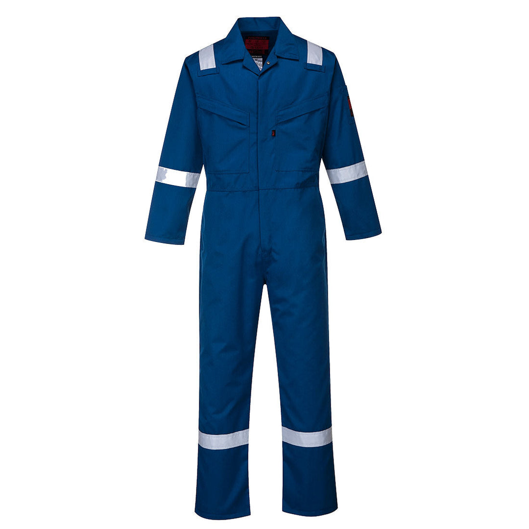 Portwest AF50 Araflame Platinum Flame Retardant Coveralls 1#colour_royal-blue