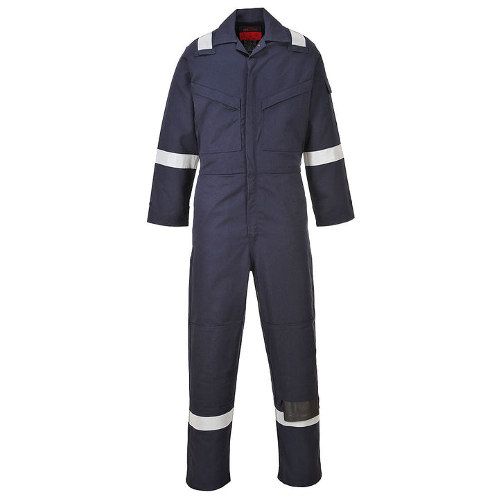 Portwest AF53 Araflame Gold Flame Retardant Coveralls 1#colour_navy