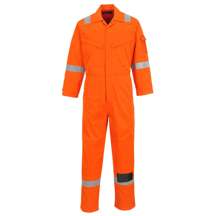 Portwest AF53 Araflame Gold Flame Retardant Coveralls 1#colour_orange