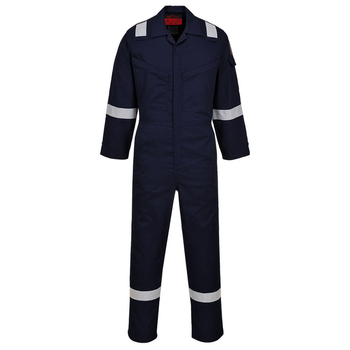 Portwest AF73 Araflame Silver Flame Retardant Coveralls 1#colour_navy