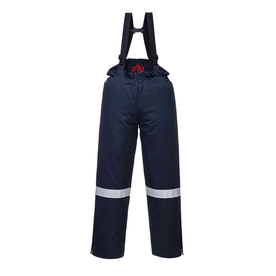 Portwest AF83 Araflame Insulated Flame Retardant Winter Salopettes 1#colour_navy