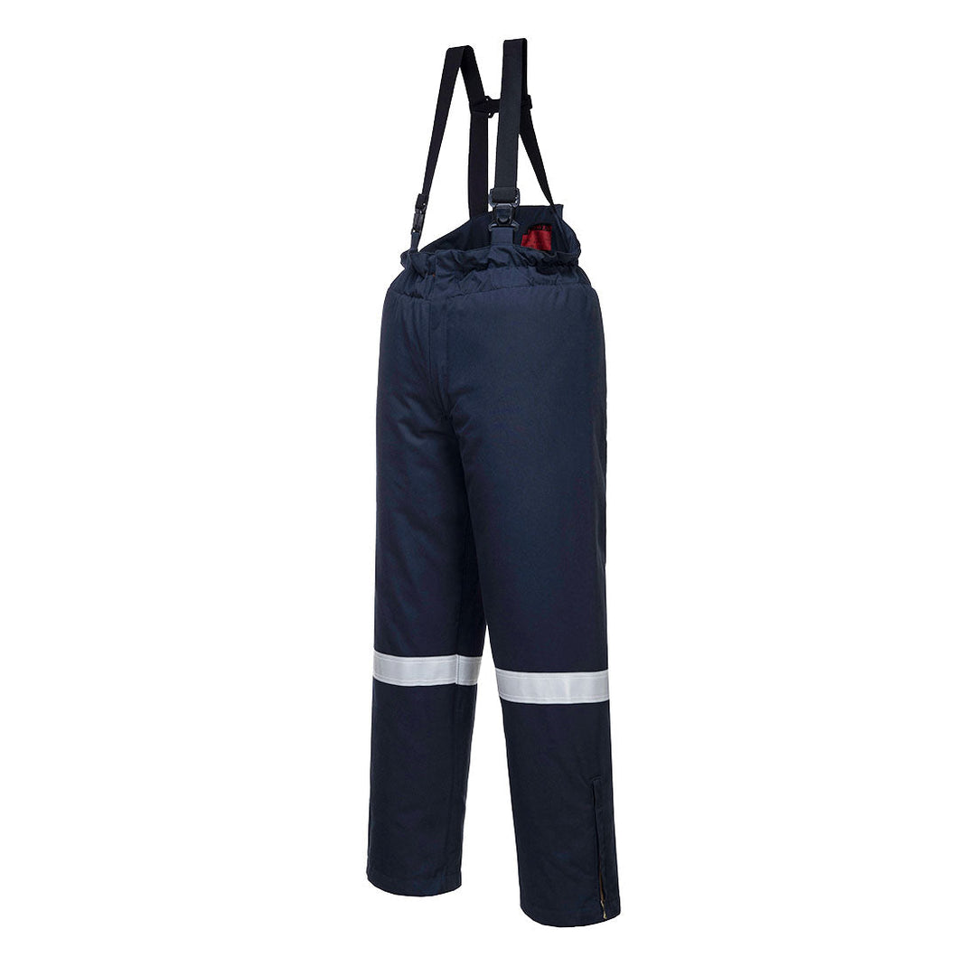 Portwest AF83 Araflame Insulated Flame Retardant Winter Salopettes 1#colour_navy 2#colour_navy