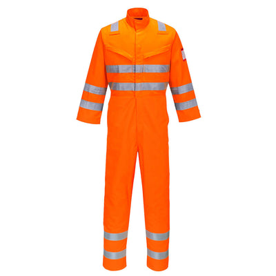 Portwest AF91 Araflame Hi Vis Multi protecion Flame Retardant Coveralls Orange Main#colour_orange