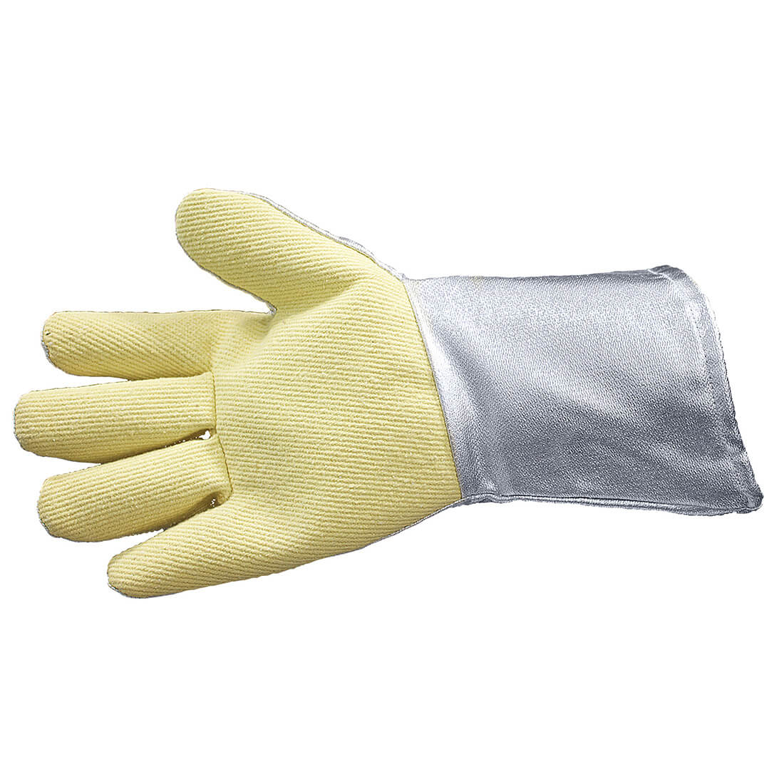 Portwest AM23 Proximity / Approach Flame Retardant Gloves Silver Front#colour_silver