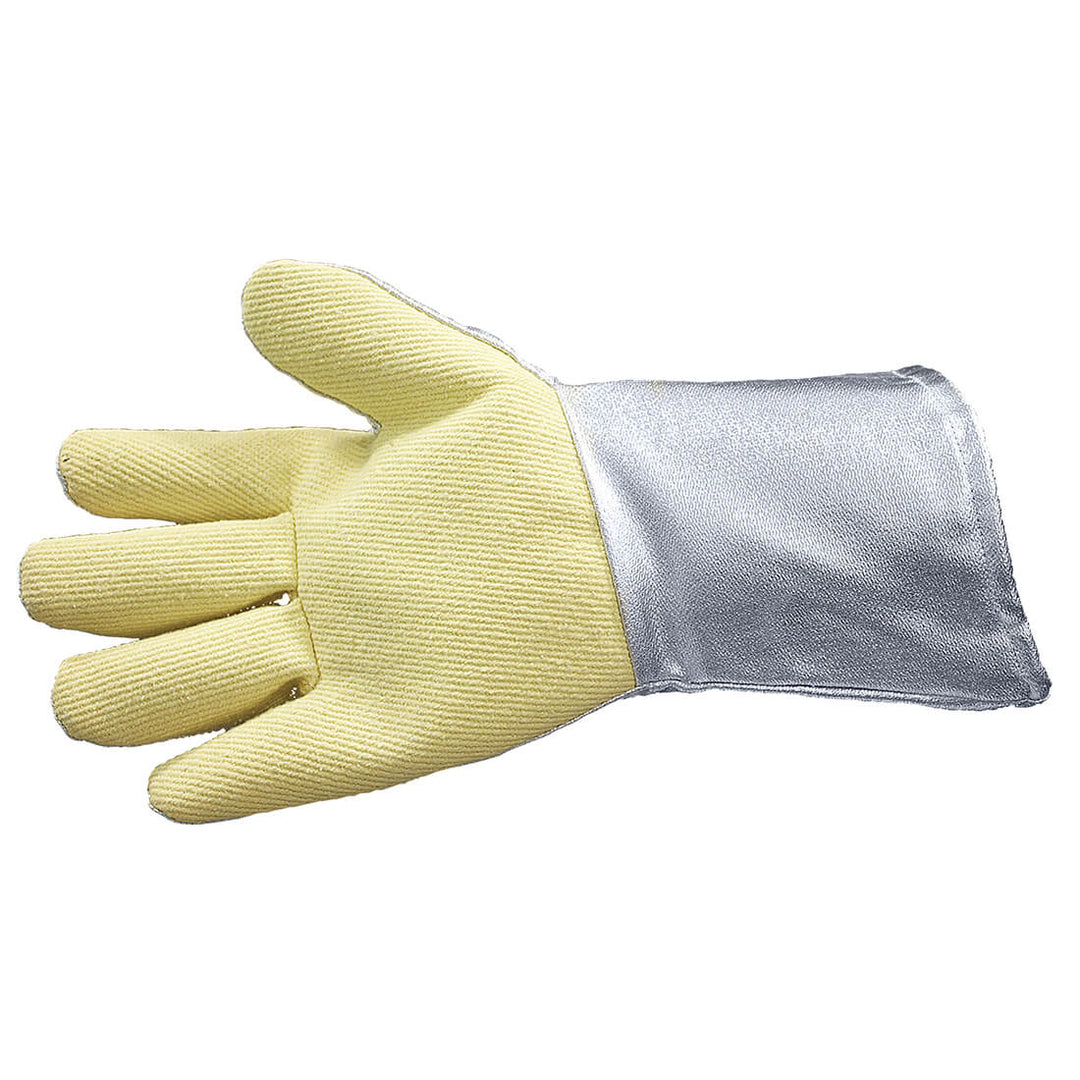 Portwest AM23 Proximity / Approach Flame Retardant Gloves Silver Rear#colour_silver