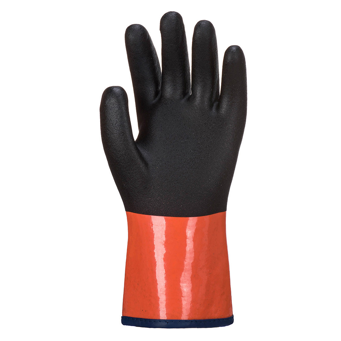 Portwest AP91 Chemdex Pro Chemical Gloves 1#colour_black-orange 2#colour_black-orange