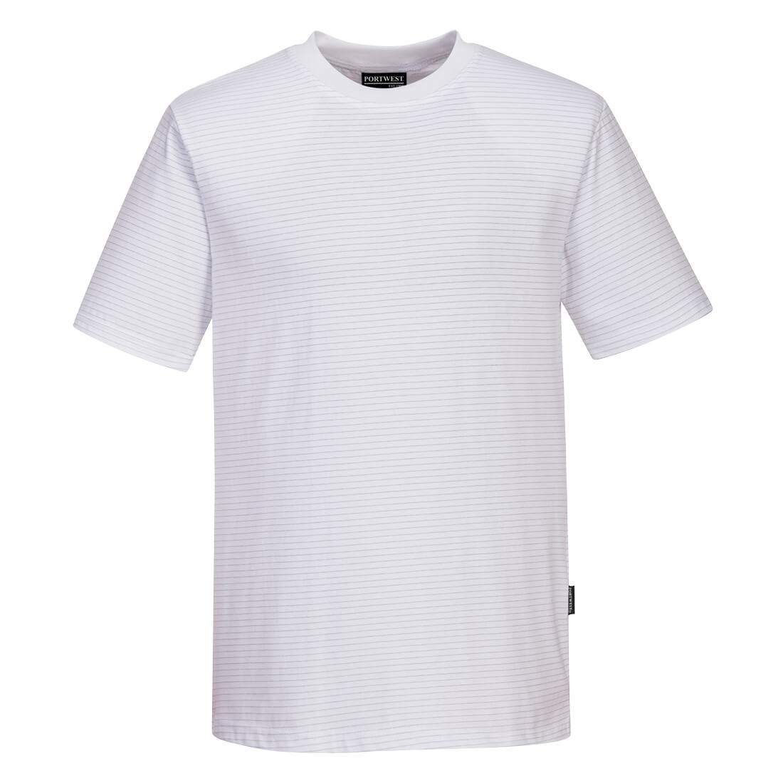 Portwest AS20 Anti-Static ESD T-Shirt 1#colour_white