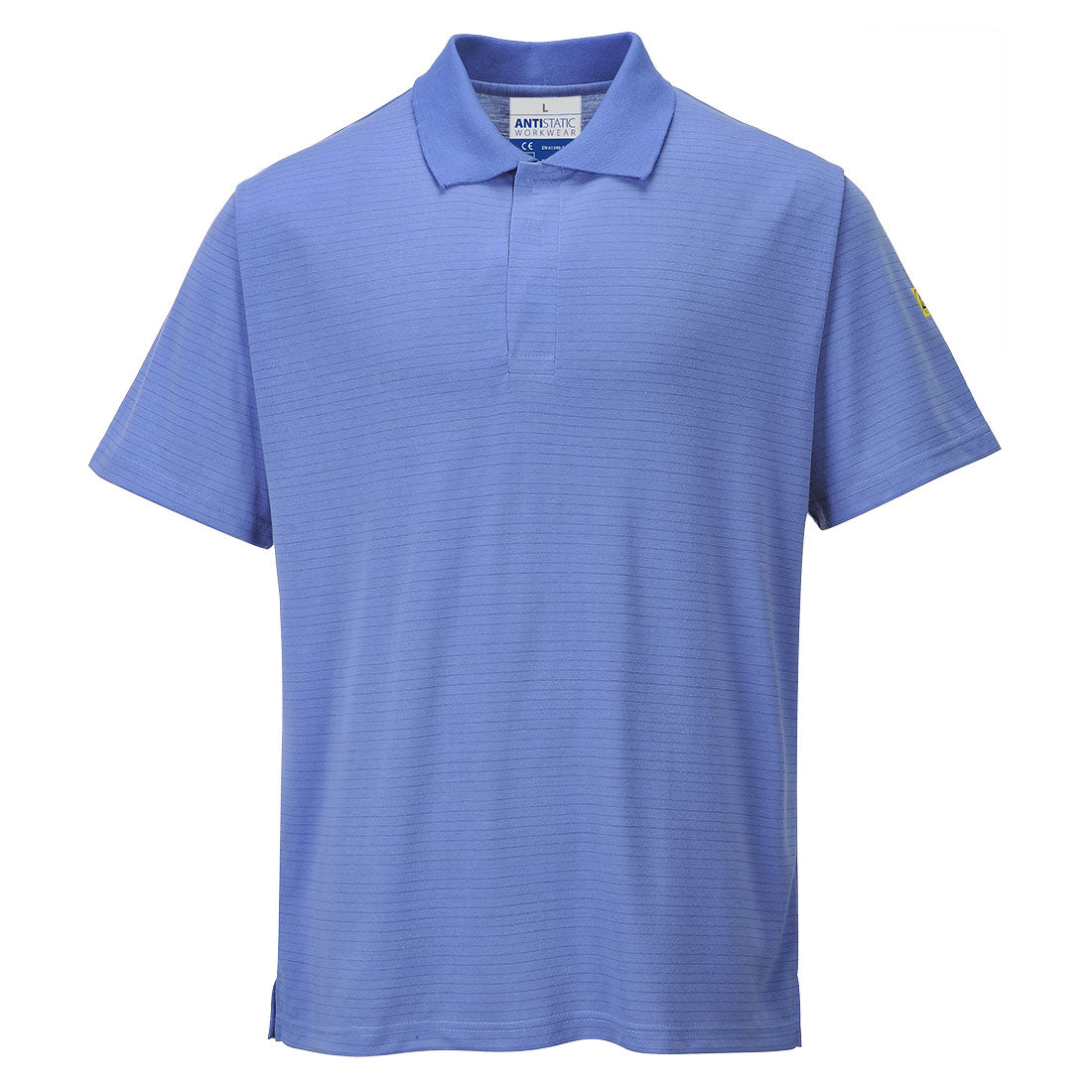 Portwest AS21 Anti-Static ESD Polo Shirt 1#colour_hamilton-blue