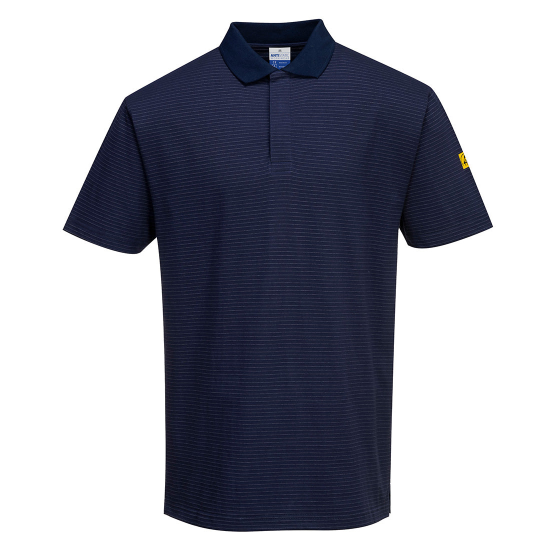 Portwest AS21 Anti-Static ESD Polo Shirt 1#colour_navy
