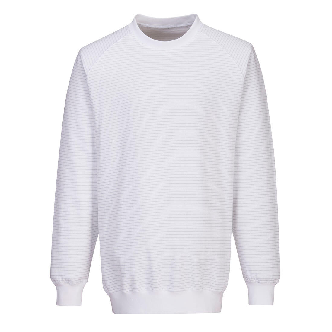 Portwest AS24 Anti-Static ESD Sweatshirt 1#colour_white
