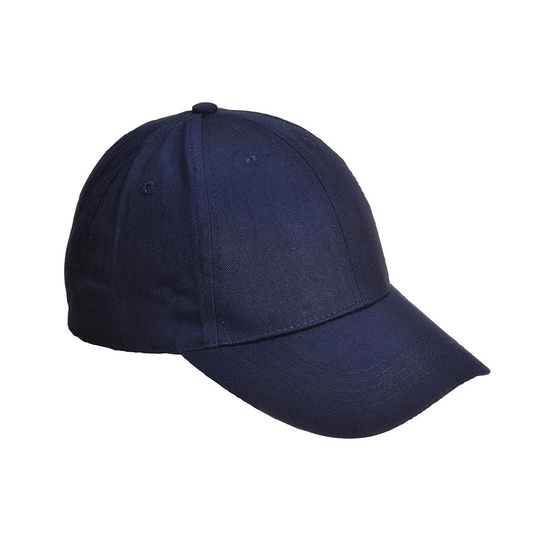 Portwest B010 Six Panel Baseball Cap 1#colour_navy