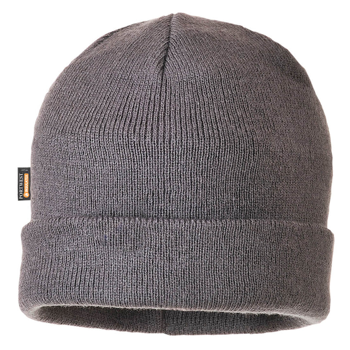 Portwest B013 Knit Cap Insulatex Lined 1#colour_grey