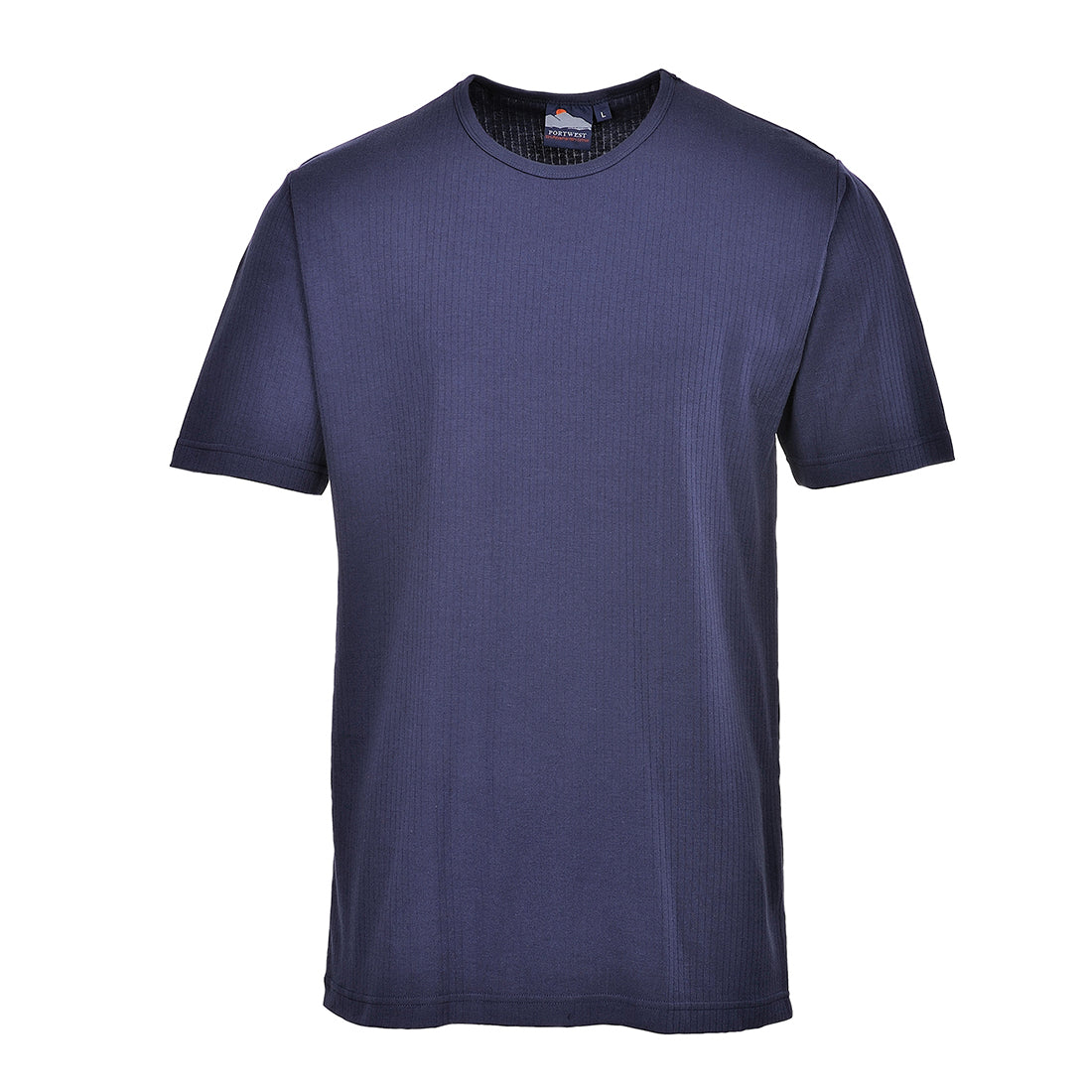 Portwest B120 Thermal T-Shirt Short Sleeve 1#colour_navy
