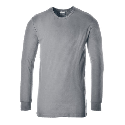 Portwest B123 Thermal Baselayer T-Shirt Long Sleeve 1#colour_grey