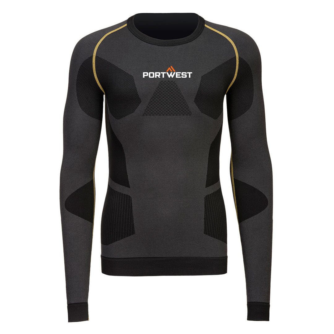 Portwest B173 DynamicAir Baselayer Top 1#colour_charcoal