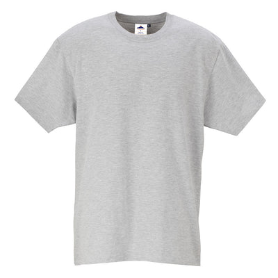 Portwest B195 Turin Premium T-Shirt 1#colour_heather-grey