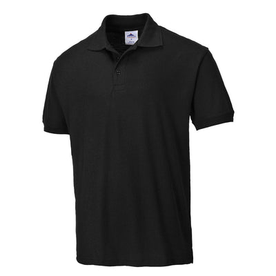 Portwest B220 Verona Cotton Polo shirt 1#colour_black