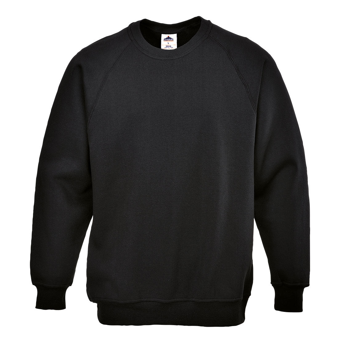 Portwest B300 Roma Sweatshirt 1#colour_black