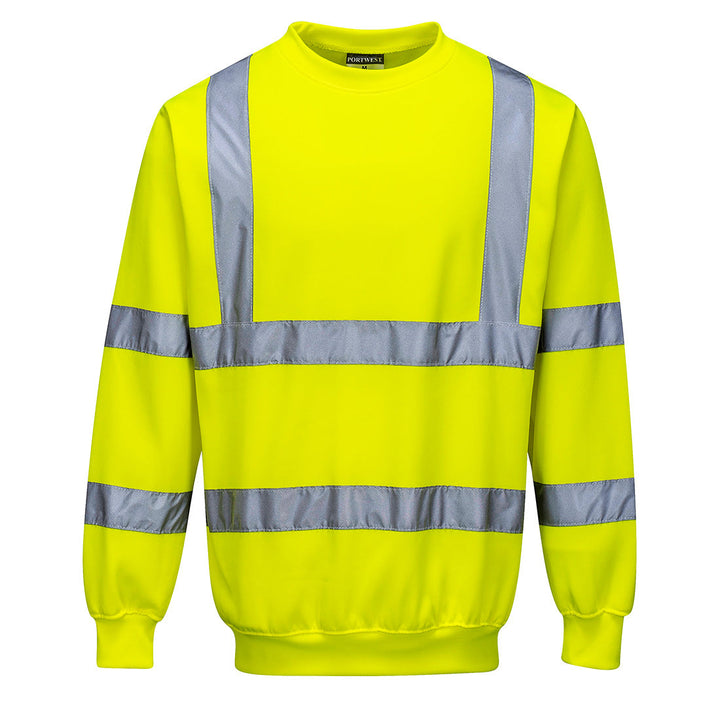 Portwest B303 Hi Vis Sweatshirt 1#colour_yellow