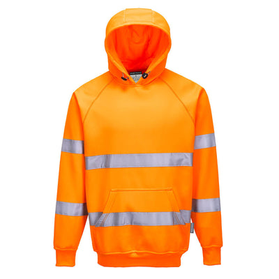 Portwest B304 Hi Vis Hooded Sweatshirt 1#colour_orange