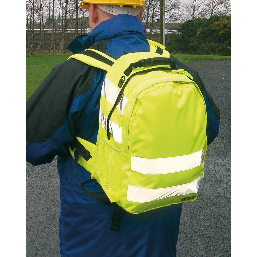 Portwest B905 Hi Vis Rucksack 1#colour_yellow