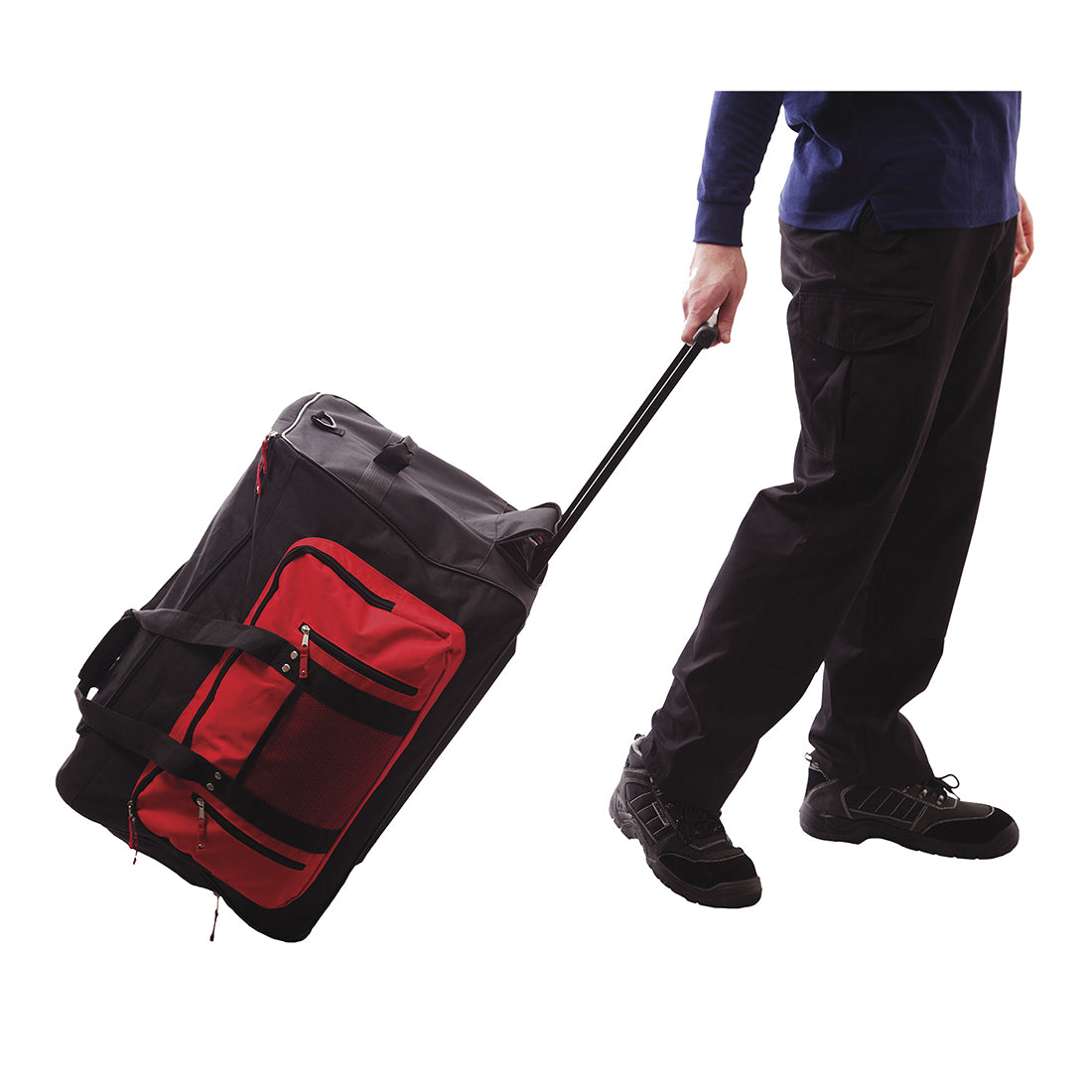 Portwest B907 The Multi-Pocket Trolley Bag 1#colour_black 2#colour_black