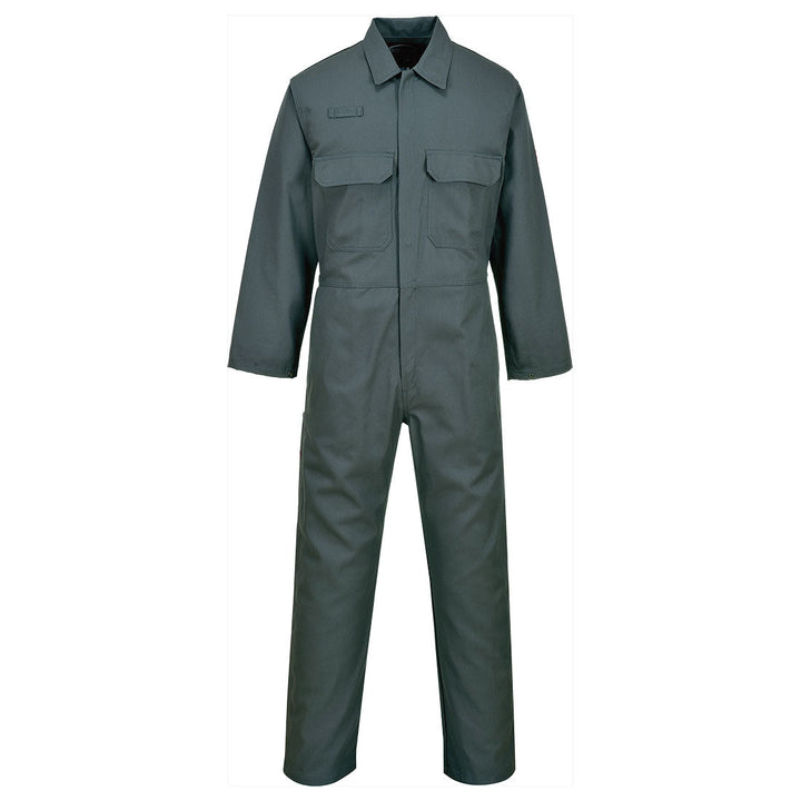 Portwest BIZ1 Bizweld FR Coveralls 1#colour_bottle-green