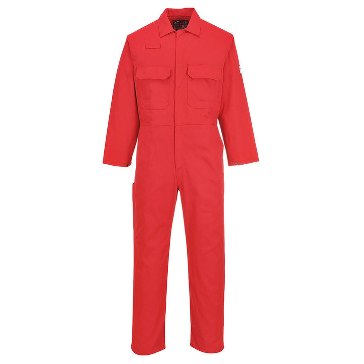 Portwest BIZ1 Bizweld FR Coveralls 1#colour_red 2#colour_red