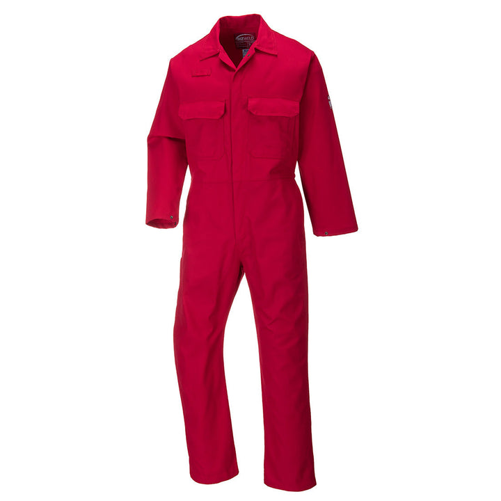 Portwest BIZ1 Bizweld FR Coveralls 1#colour_red 2#colour_red 3#colour_red