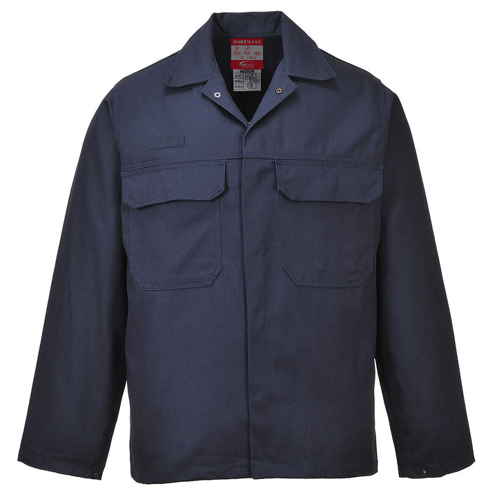 Portwest BIZ2 Bizweld Flame Retardant Jacket 1#colour_navy