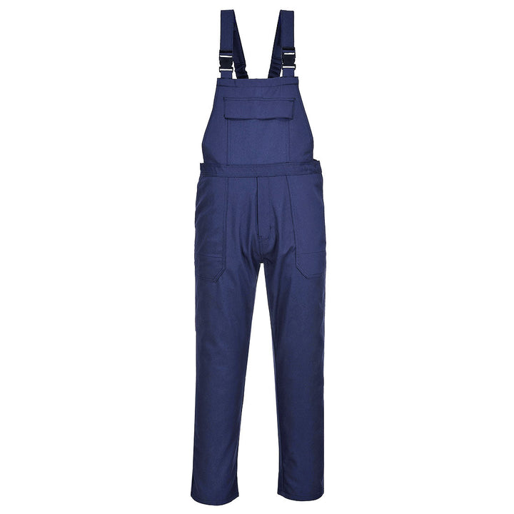 Portwest BIZ4 Bizweld Flame Retardant Bib and Brace 1#colour_navy