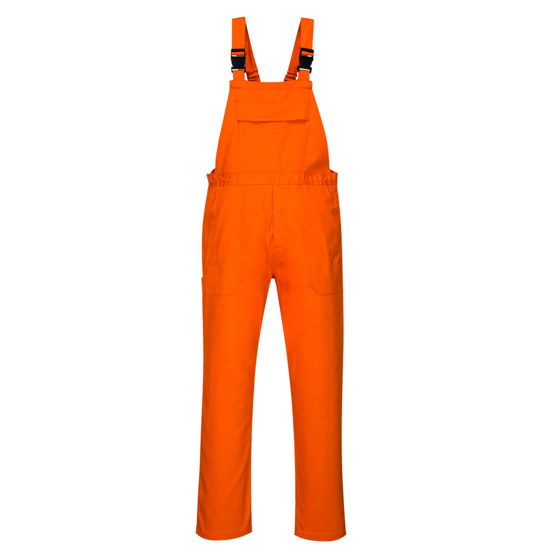 Portwest BIZ4 Bizweld Flame Retardant Bib and Brace Orange Main#colour_orange