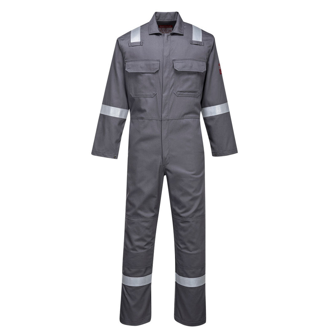 Portwest BIZ5 Bizweld Iona FR Coveralls 1#colour_grey