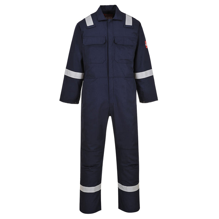 Portwest BIZ5 Bizweld Iona FR Coveralls 1#colour_navy