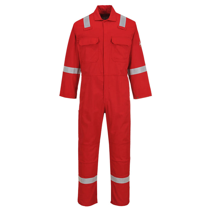 Portwest BIZ5 Bizweld Iona FR Coveralls 1#colour_red