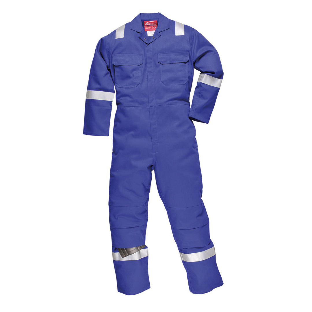 Portwest BIZ5 Bizweld Iona FR Coveralls 1#colour_royal-blue 2#colour_royal-blue