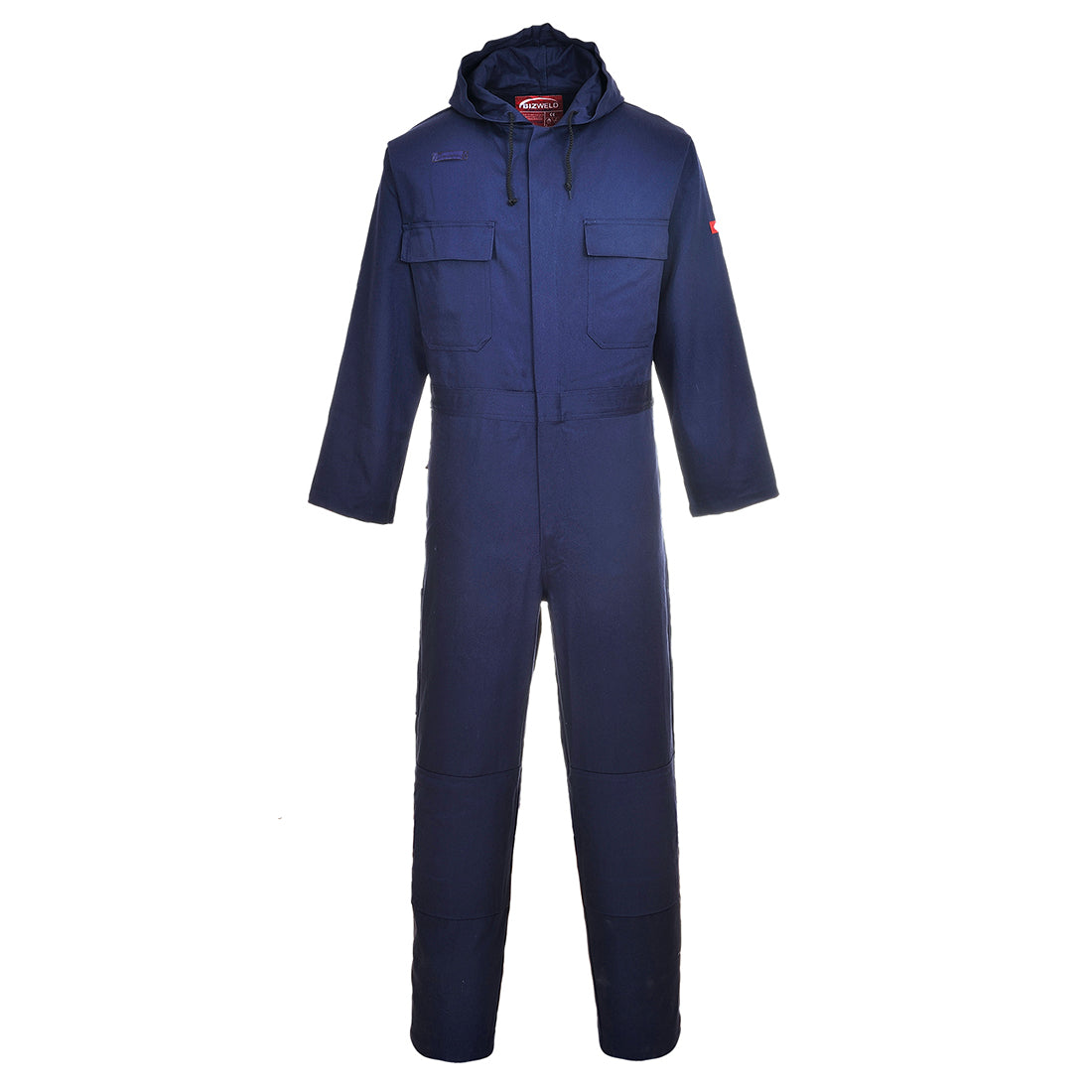 Portwest BIZ6 Bizweld Hooded Flame Retardant Coveralls 1#colour_navy