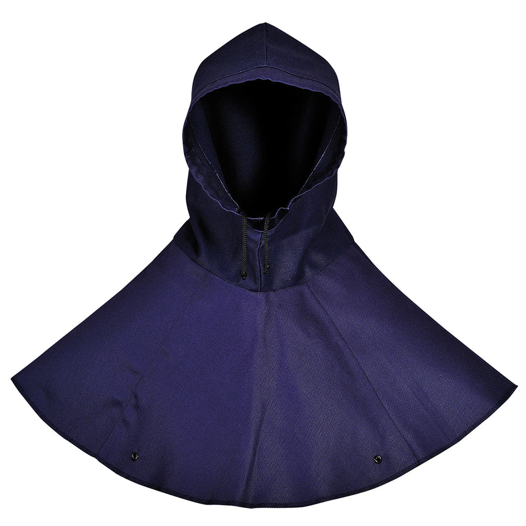 Portwest BZ12 Bizweld Flame Retardant Cape Hood 1#colour_navy