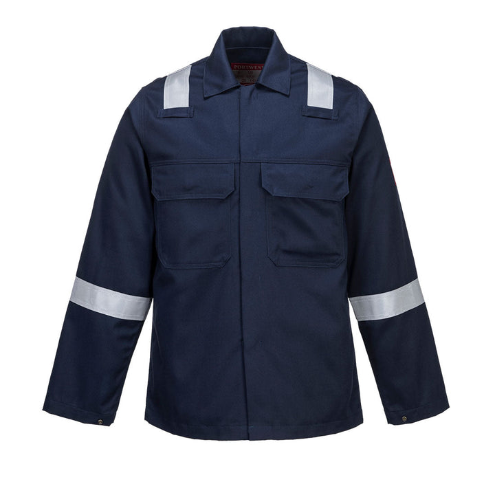 Portwest BZ13 Bizweld Iona Flame Retardant Jacket 1#colour_navy