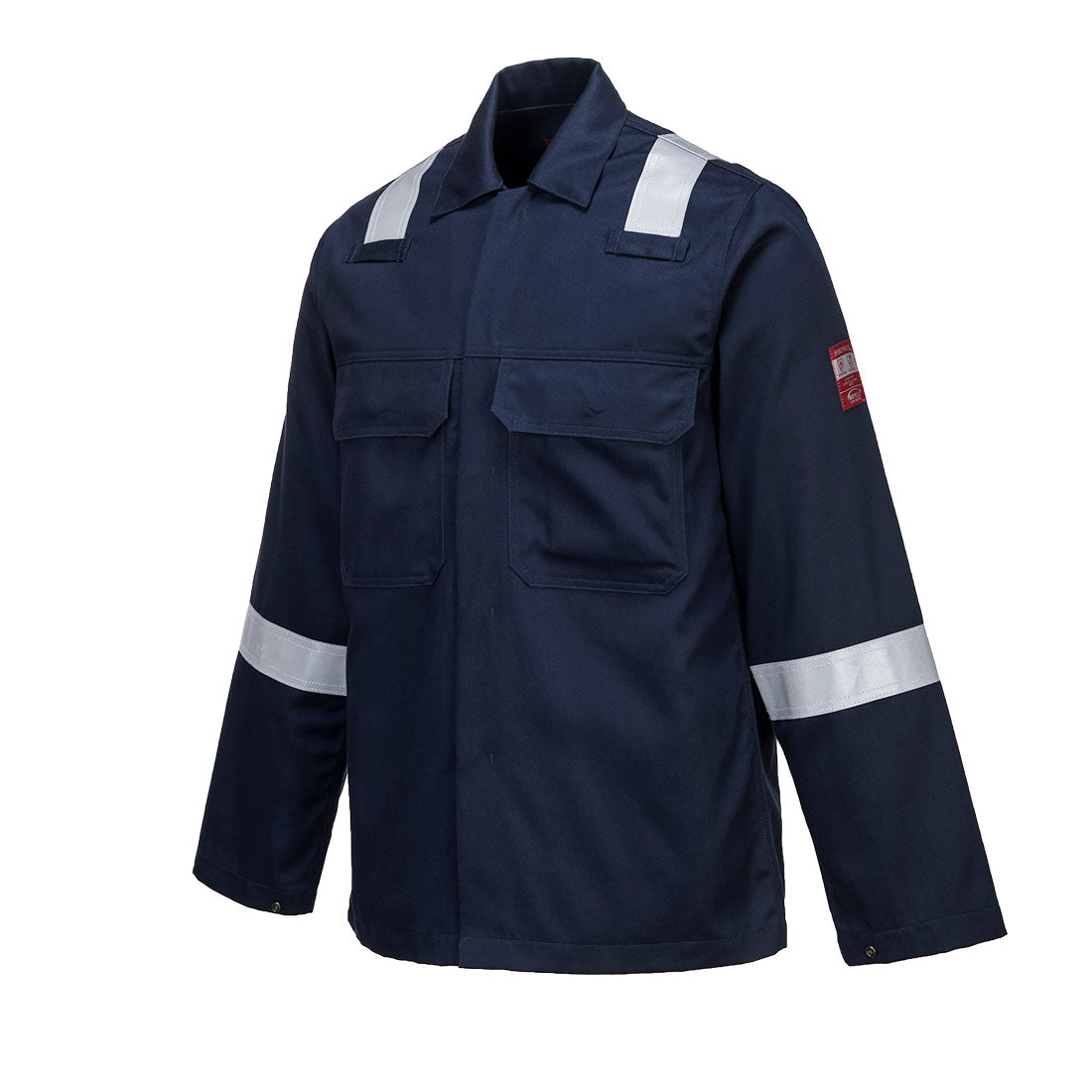 Portwest BZ13 Bizweld Iona Flame Retardant Jacket 1#colour_navy 2#colour_navy